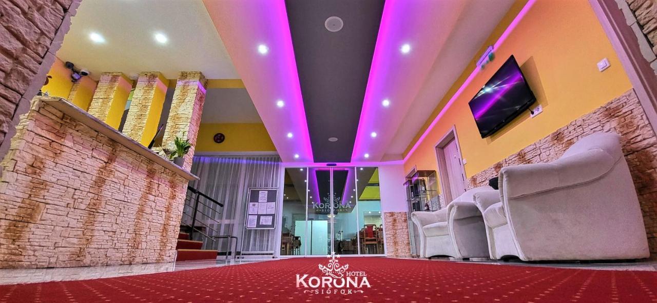 Hotel Korona Siófok Exteriör bild