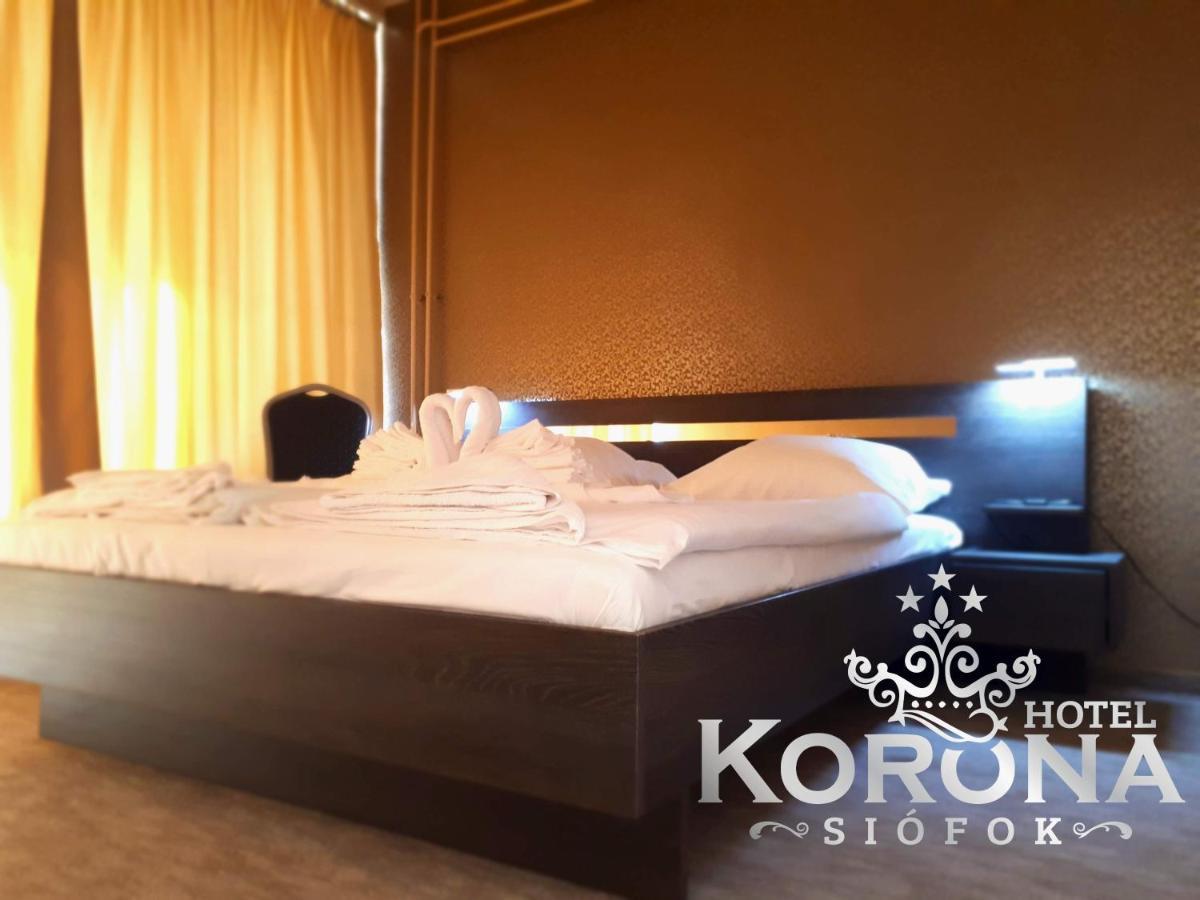 Hotel Korona Siófok Exteriör bild